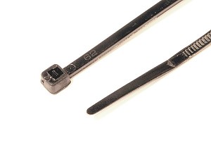 Lien autobloquant pour câble 4,8 mm x 300 mm Noir (sachet de 100) 