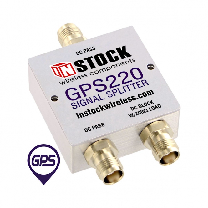 Splitter/Combiner passif 2 voies TNC-Femelle 1-2 GHz InStock GPS220 