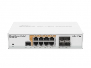 Switch réseau PoE 8 ports 10/100/1000 + 4 ports SFP MikroTik CRS112-8P-4S-IN 